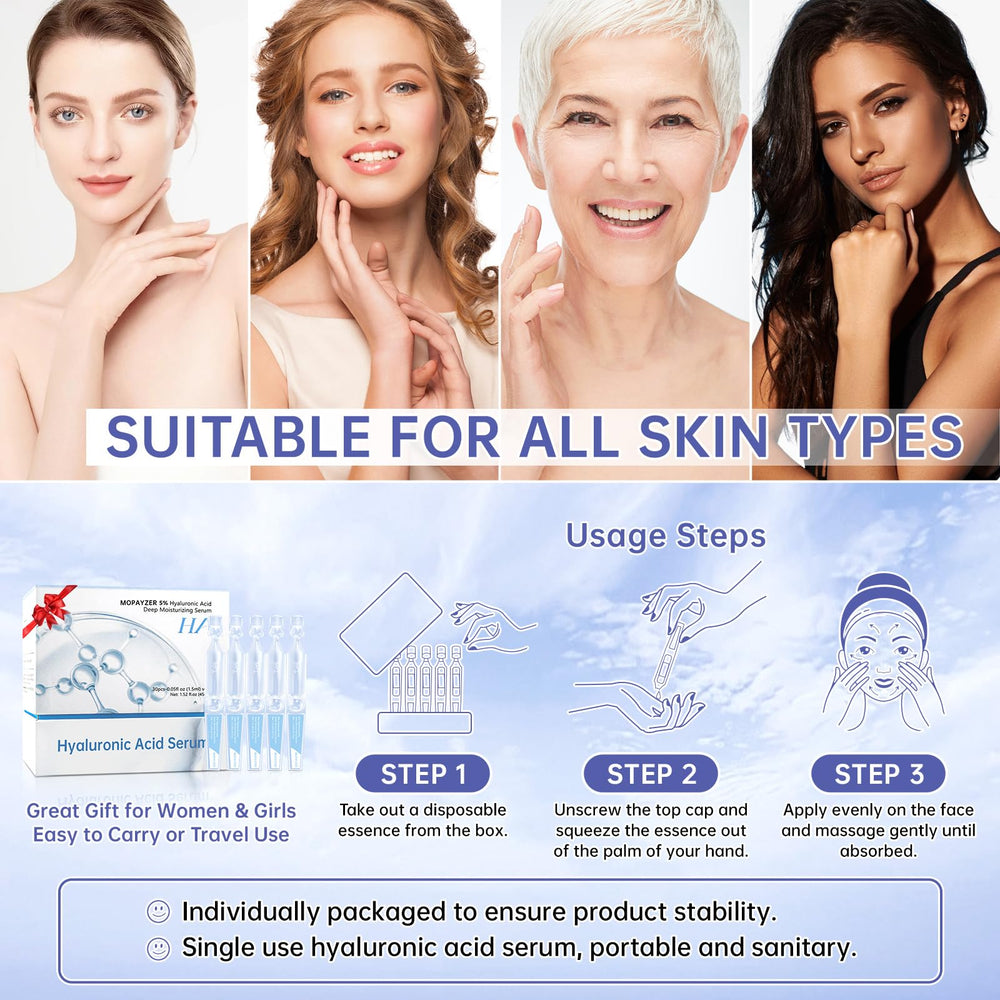 Mopayzer gentle-formula ingredients closeup featuring niacinamide and centella for sensitive skin.