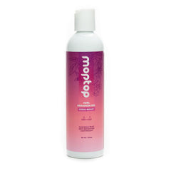 MopTop Curl Enhancer Gel bottle front view for frizz control