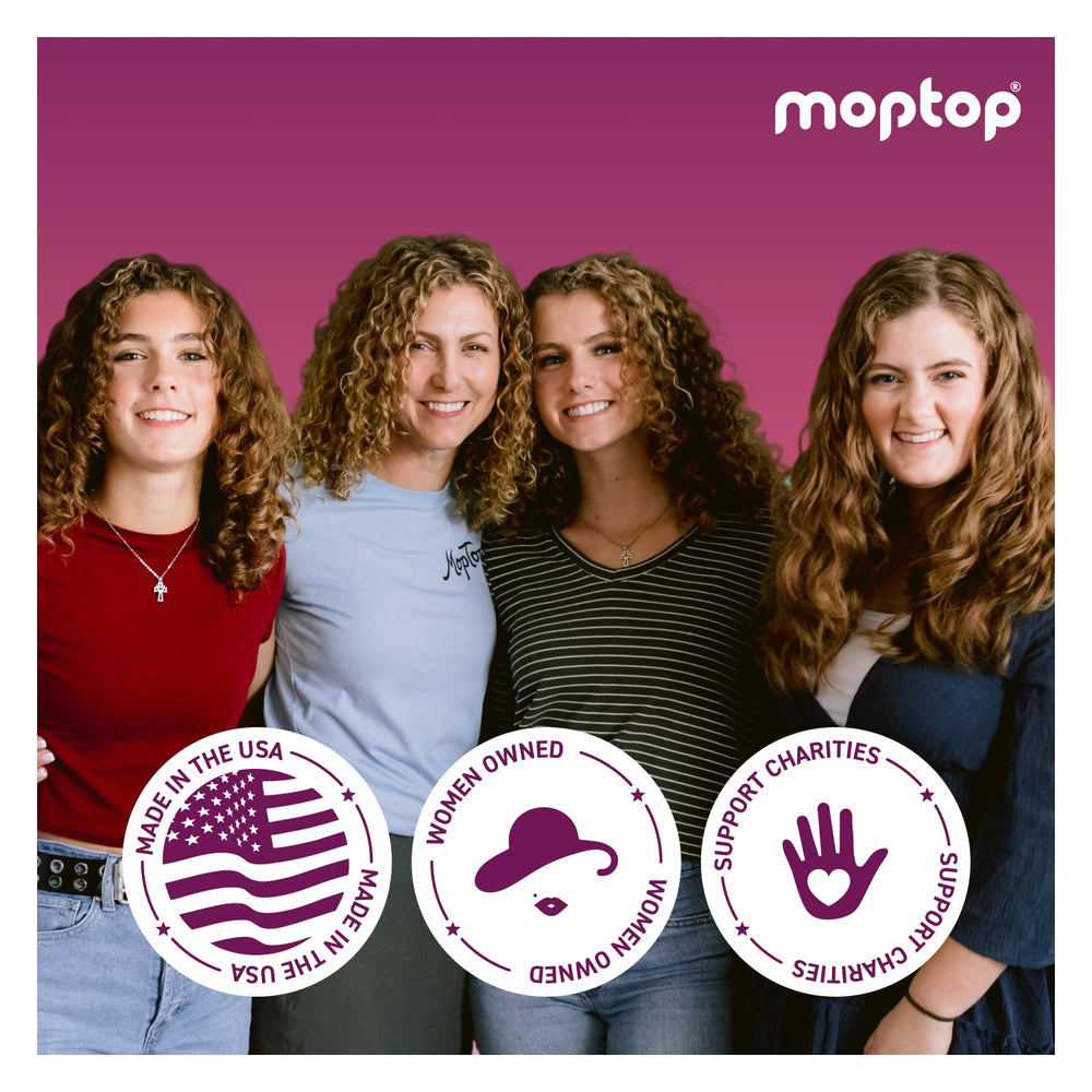 MopTop founder story image referencing Kelly Foreman and daughters