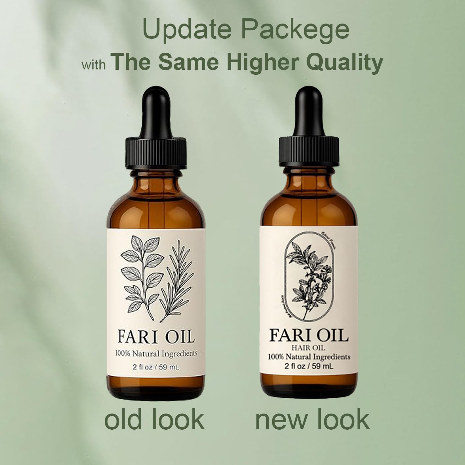 MORANDEE Fari Oil scalp application image demonstrates easy distribution near the hairline.
