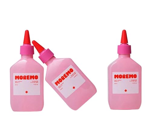 MOREMO Water Treatment Miracle 10 liquid texture shows creamy consistency for detangling