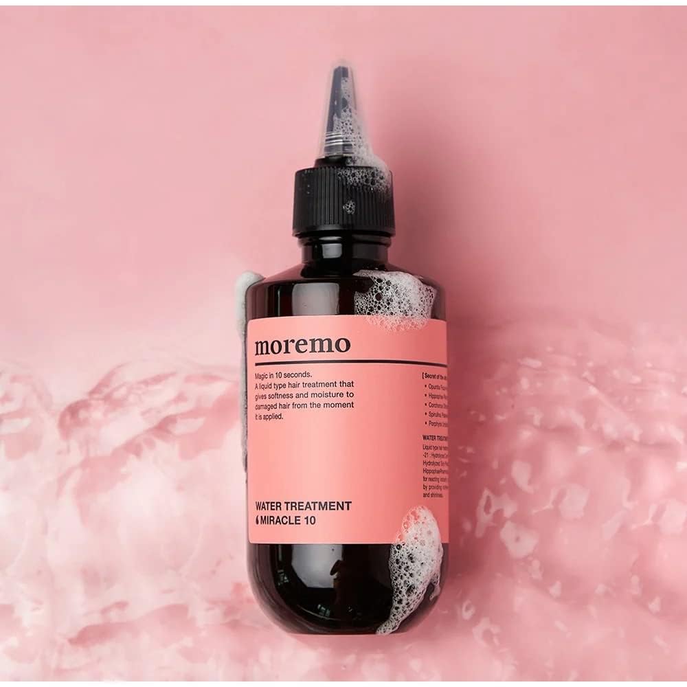 MOREMO Water Treatment Miracle 10 hygienic packaging photo emphasizes clean storage and freshness