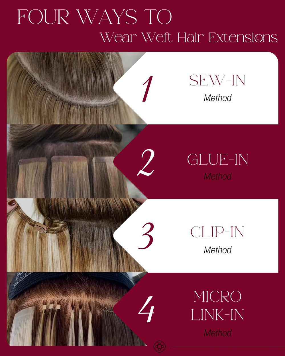 Moresoo 18-inch extensions display long, dramatic length for enhanced volume.