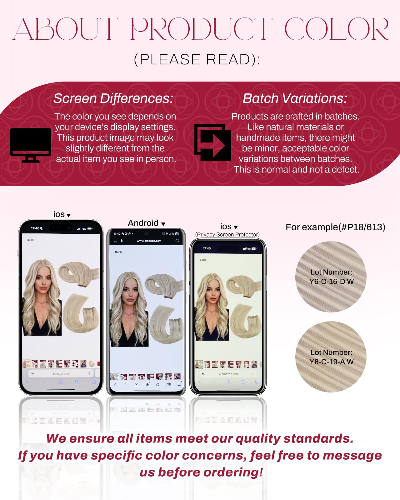 Moresoo color variety helps you match or accent your look with confidence.