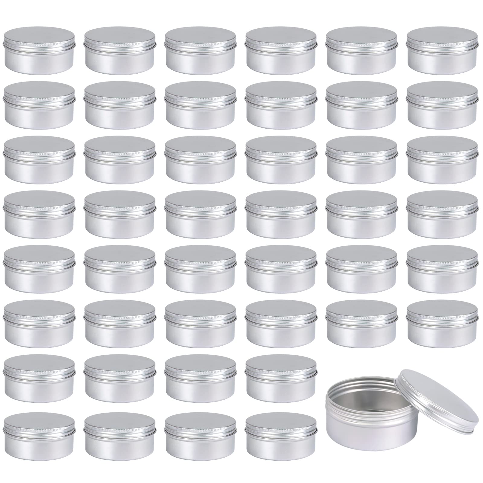 Moretoes 4oz tin open with lid for compact DIY storage