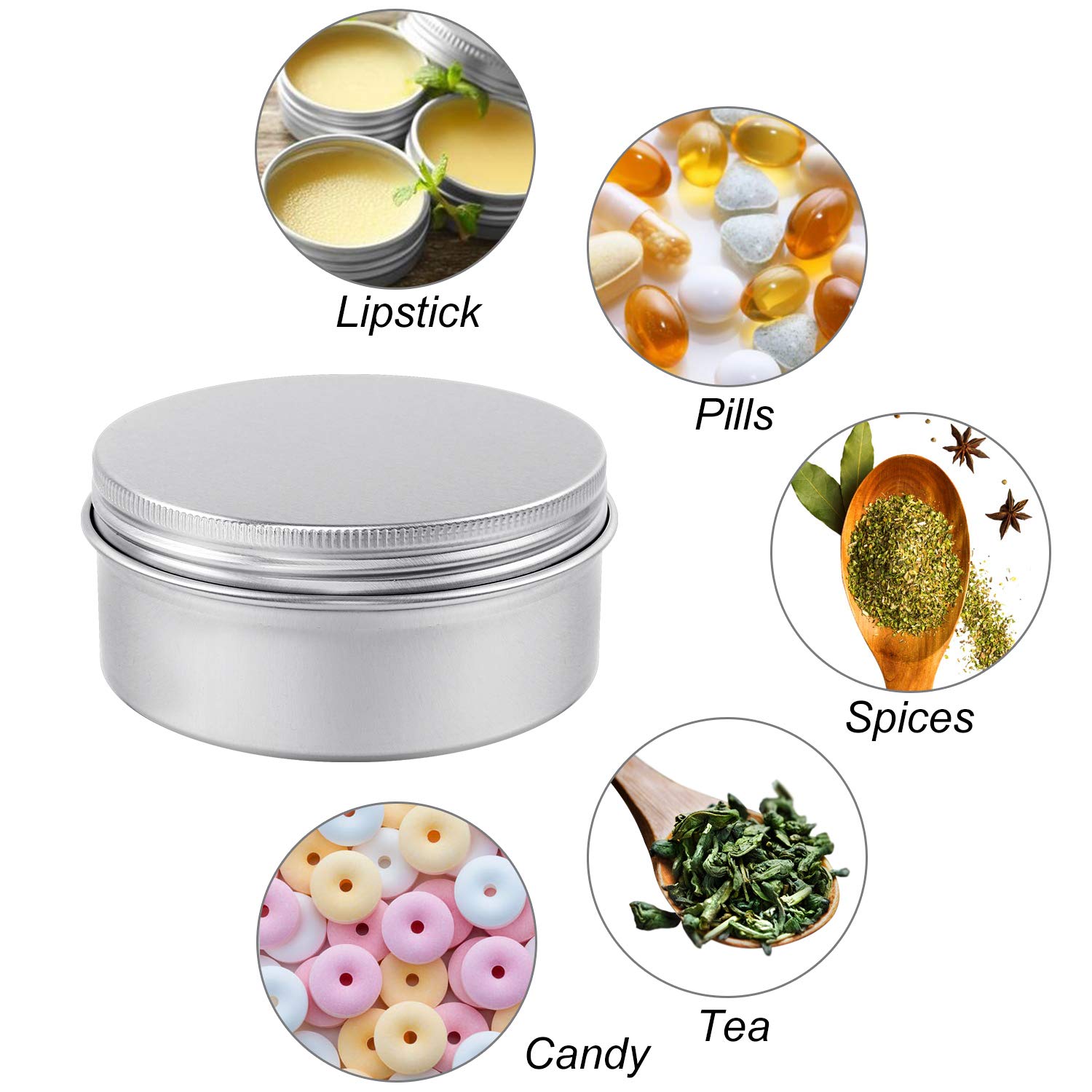 Moretoes leakproof aluminum tin demonstrates secure packaging for small items.