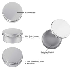 Moretoes 4oz salve tin opened for DIY skincare blends and easy access.
