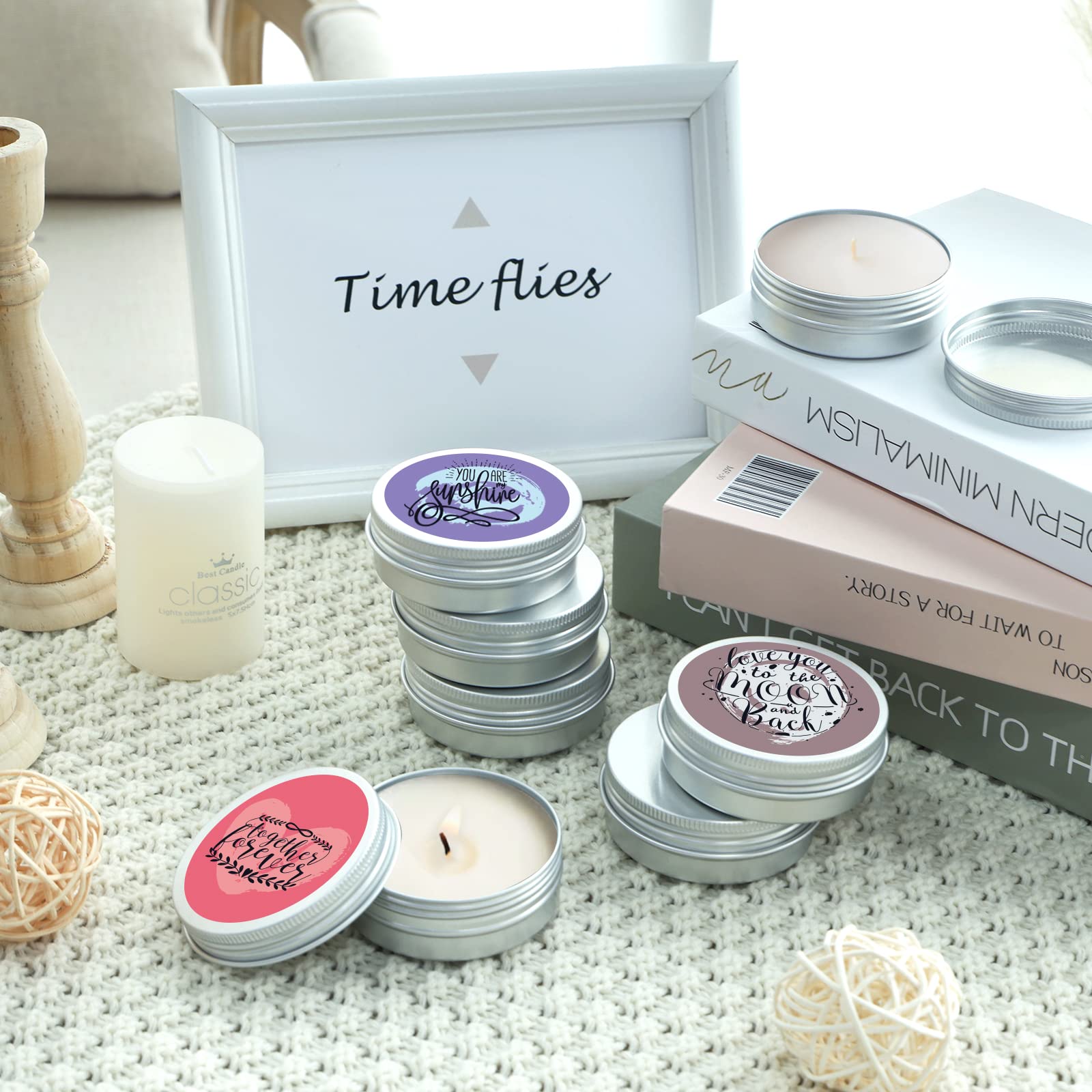 Moretoes travel-ready tins ready to fill for on-the-go use.