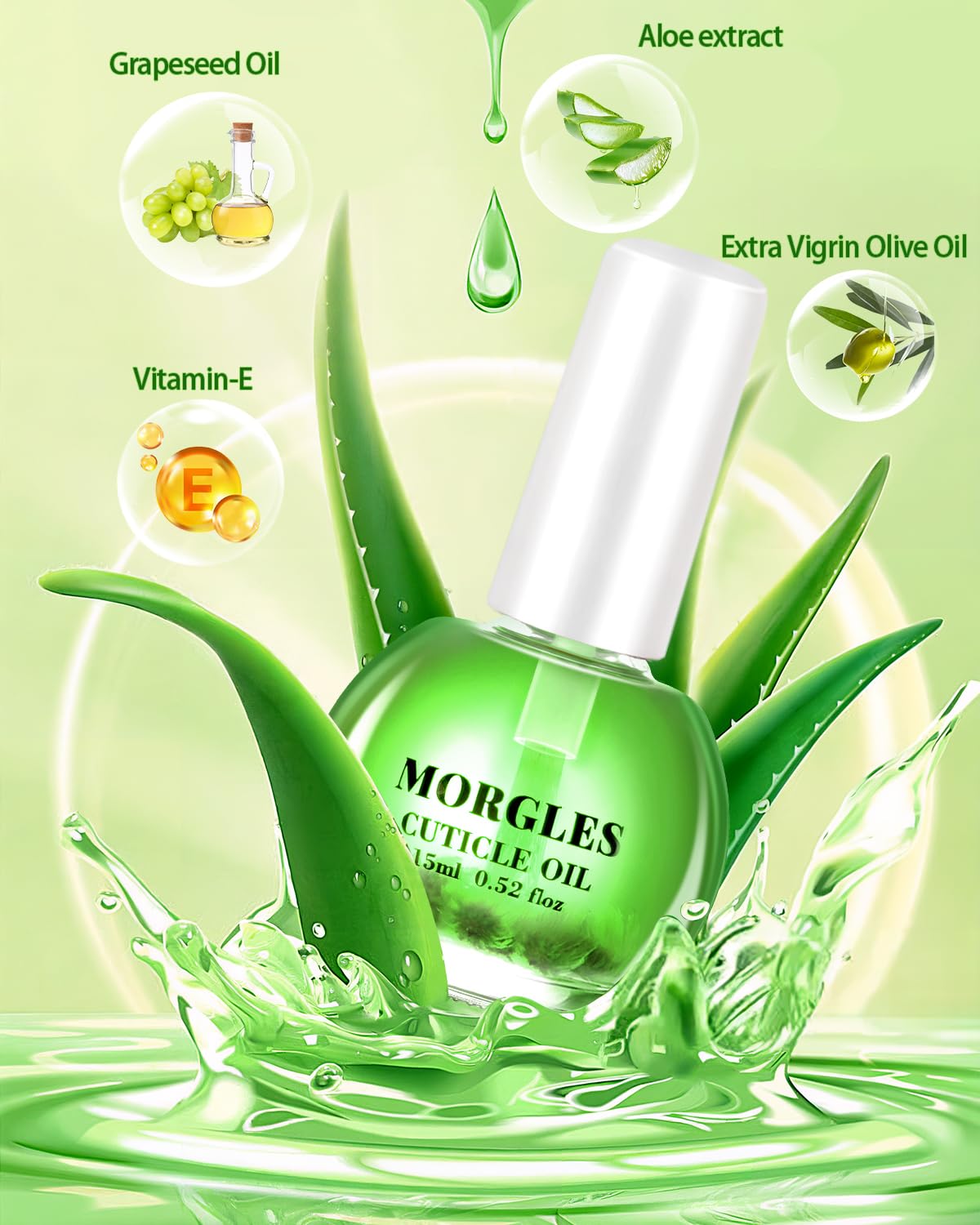 MORGLES Emery boards rectangular for smoothing natural and artificial nails.