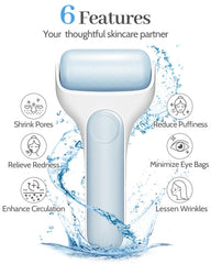 MORGLES Ice Roller cooling effect helps soothe skin and ease redness.
