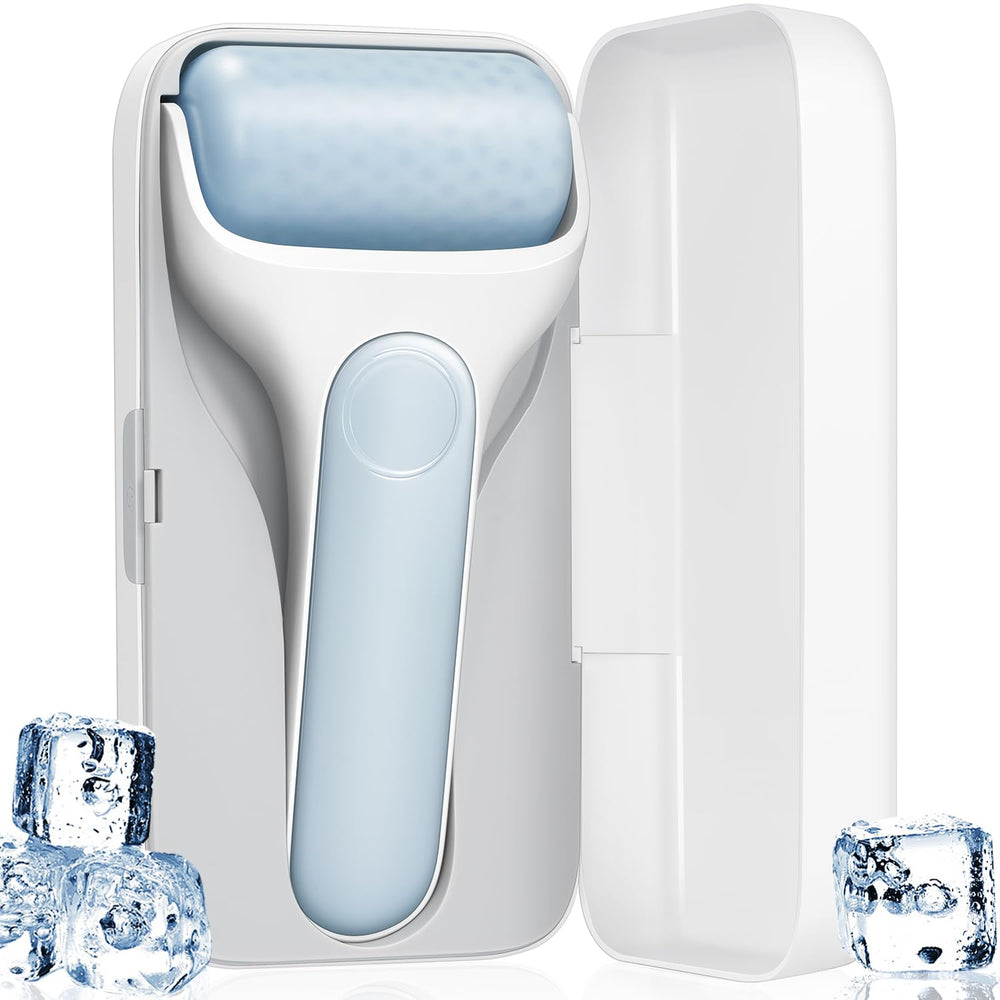 MORGLES Ice Roller face puffiness – cooling massage to help reduce morning swelling.