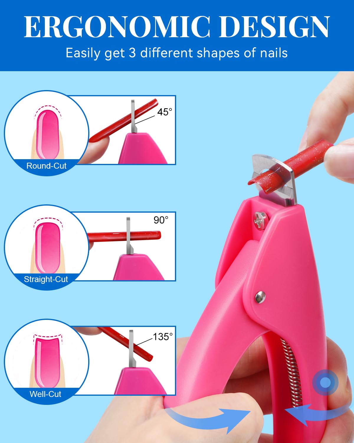 MORGLES ABS material close-up highlights durable, odor-free tips for safe at-home use.