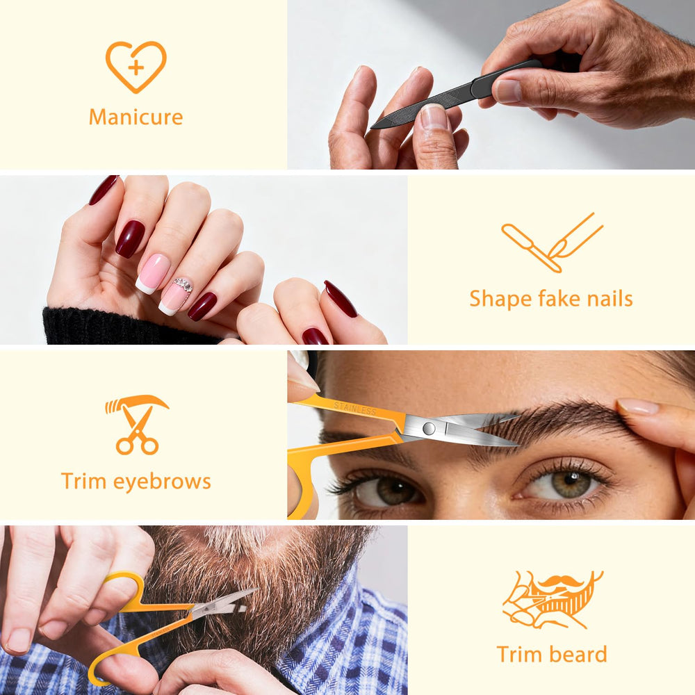 MORGLES slant tweezers for comfortable, precise tweezing