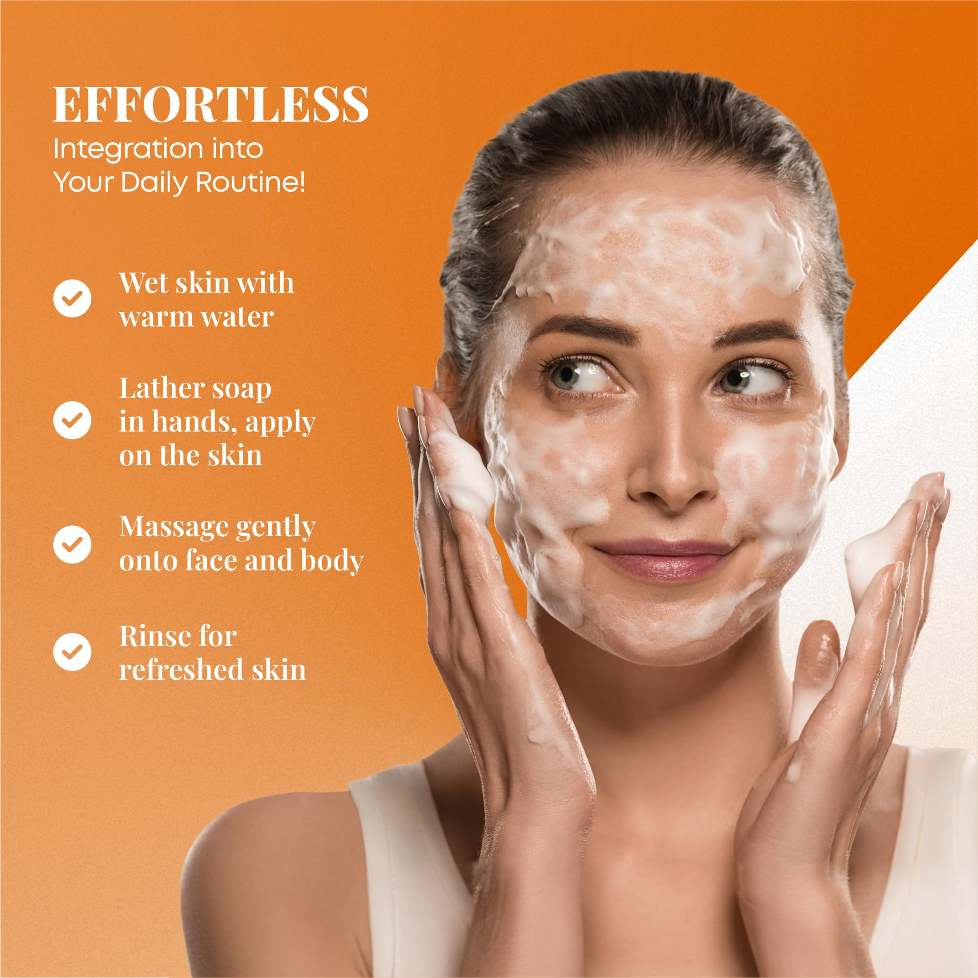 MORII SKIN hydration-focused shot emphasizes moisture during daily cleansing ritual