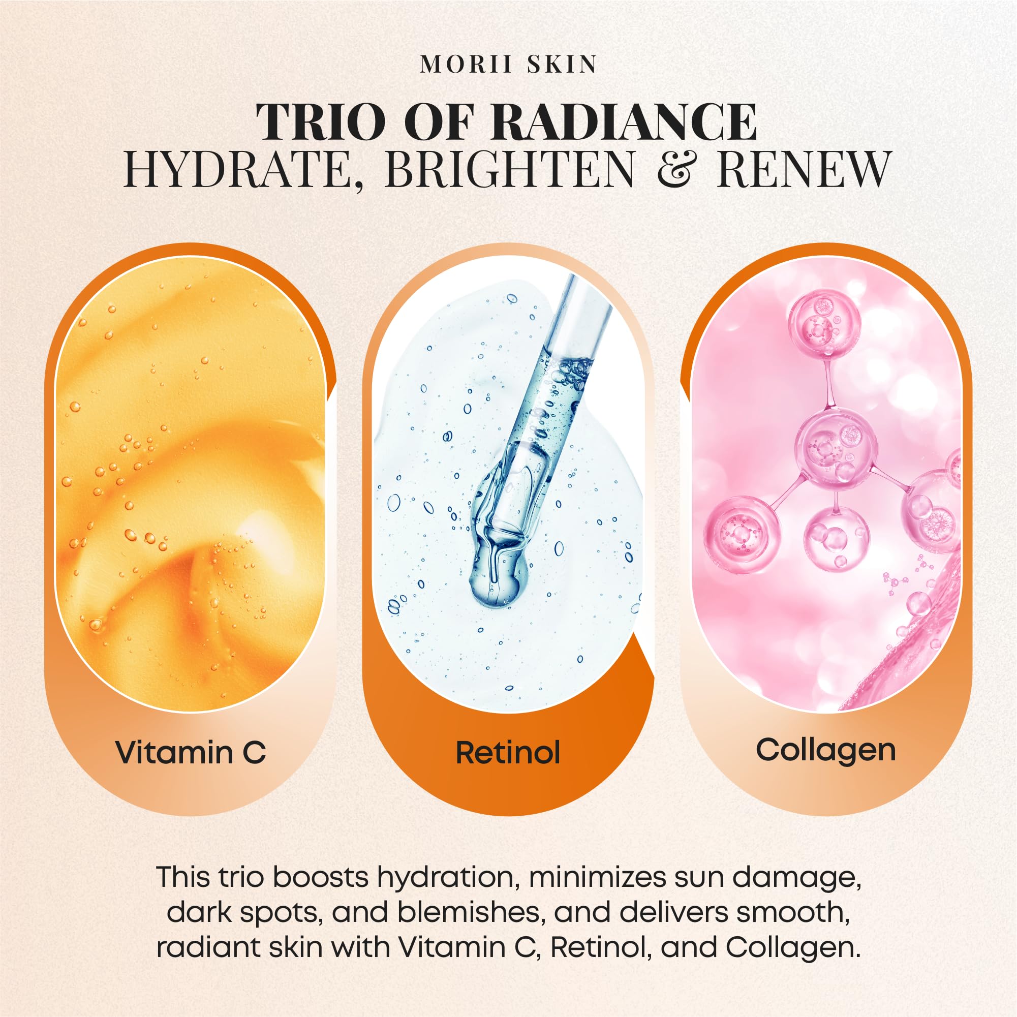 MORII SKIN dark spot correction glow preview suggesting more even tone