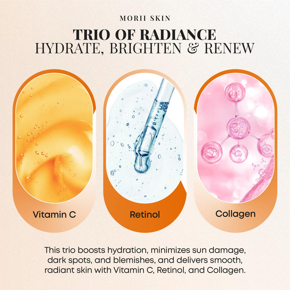 MORII SKIN dark spot correction glow preview suggesting more even tone
