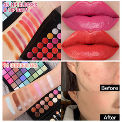 Morneca eye gel shades close-up for precise, vibrant accents.