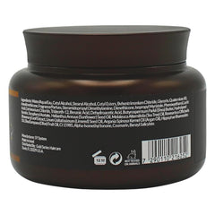 Moroccan Gold Series gold-series-treatment-mask-jar-label highlights sulfate-free formula and premium ingredients.