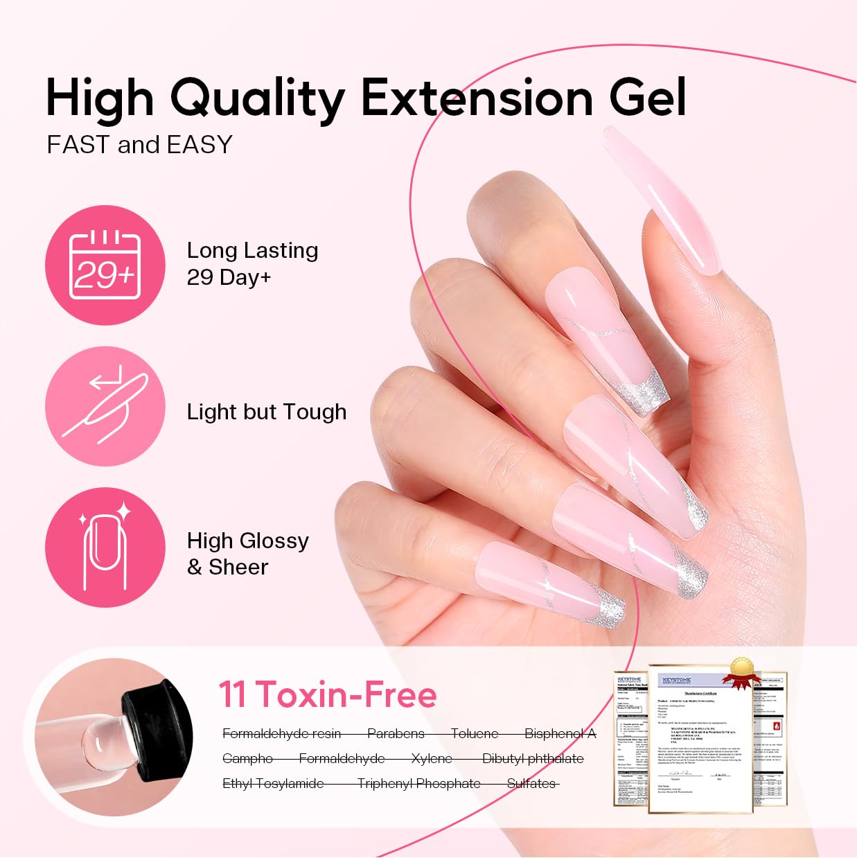Morovan beginner nail art set with easy-start tools for home use.