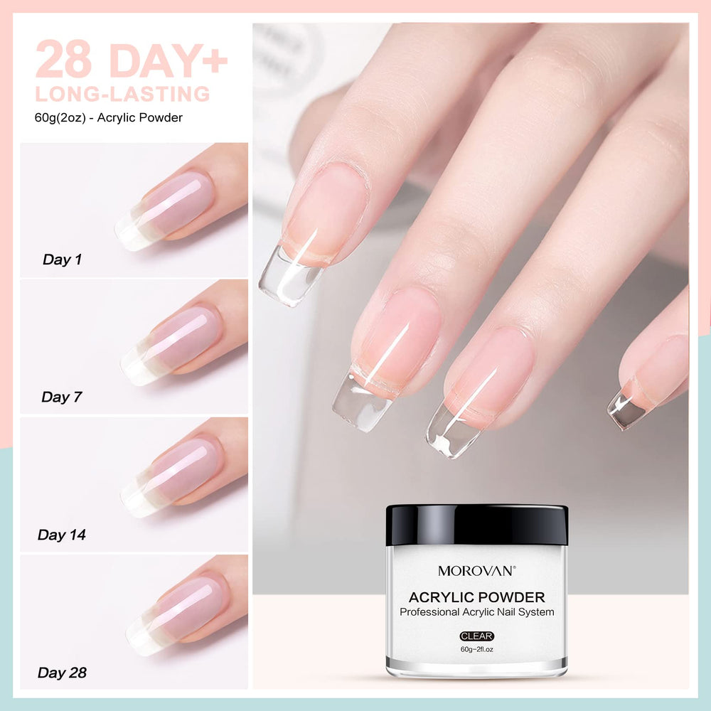 Morovan long-lasting adhesion without curing lamp for durable manicure