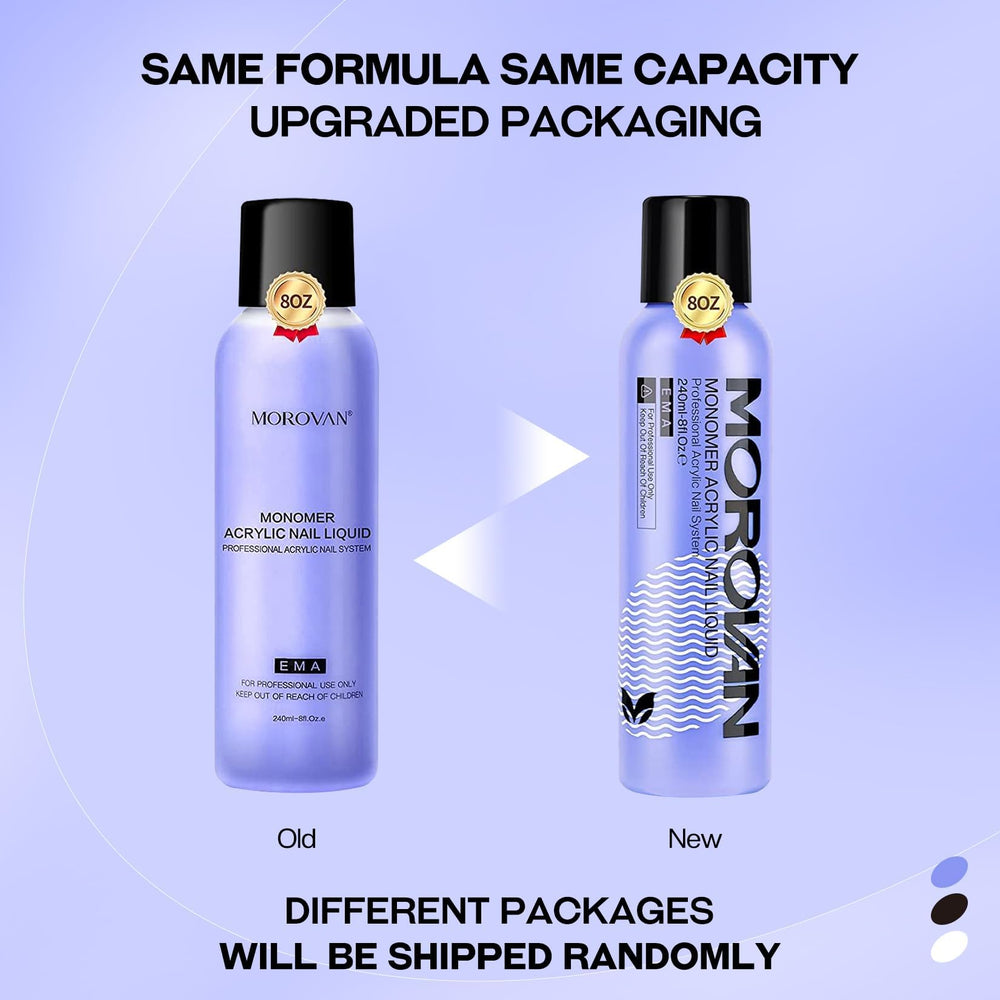 Morovan monomer liquid promotes strong adhesion with acrylic powder.