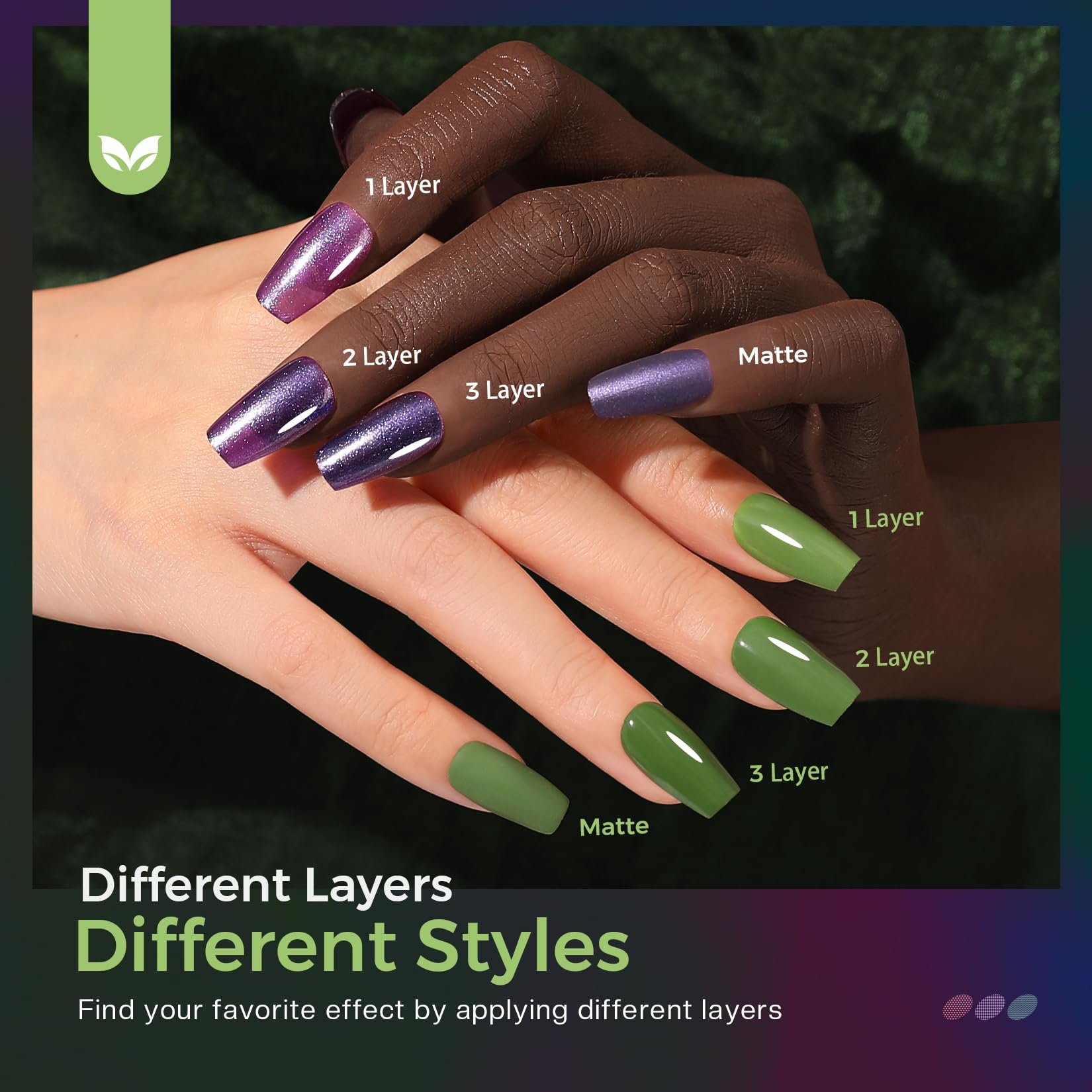Morovan nail-polish-set-pink-palette shows soft pink shades for delicate looks and long-lasting gloss.