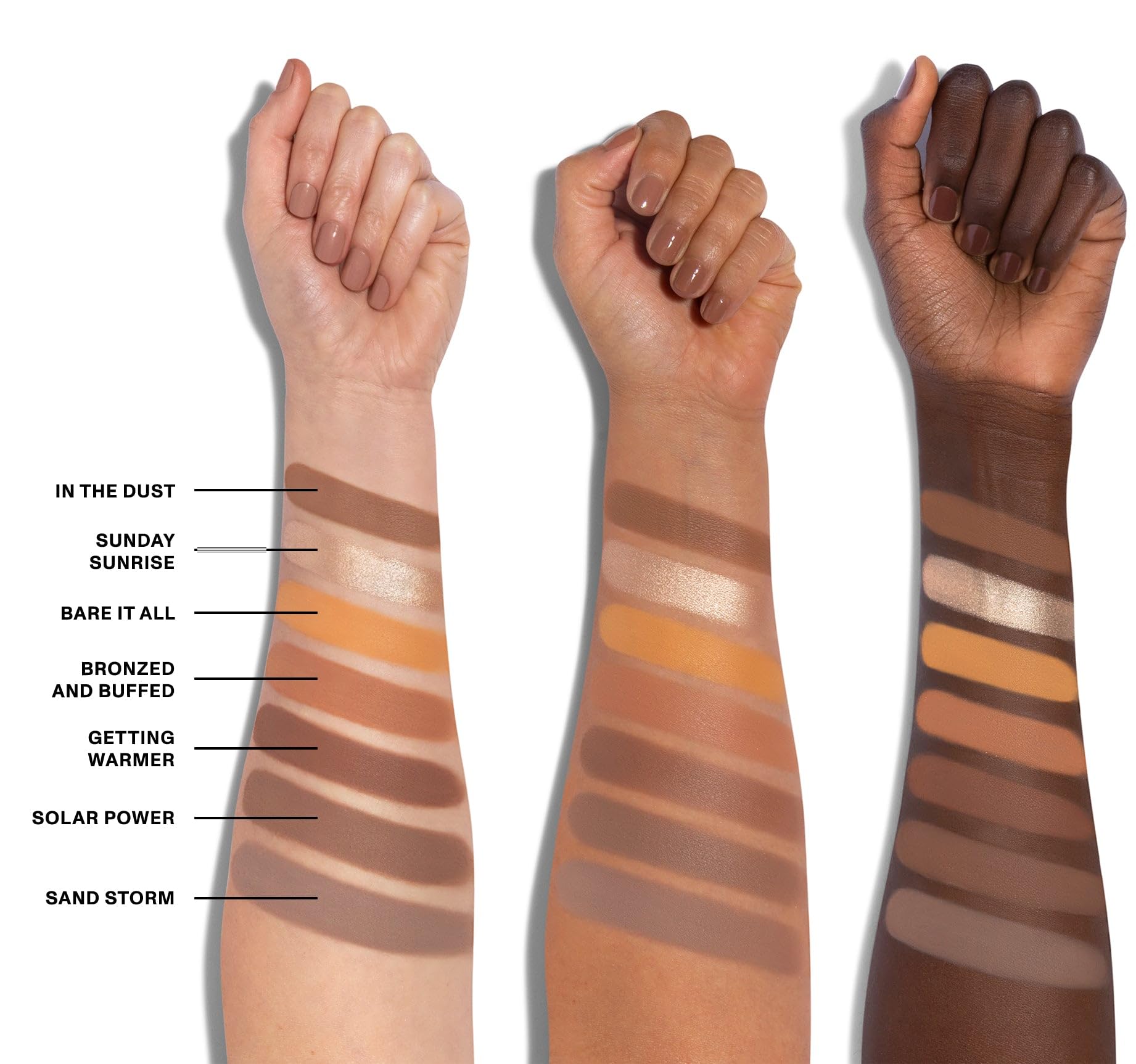Morphe 35U Desert Palette creamy mattes ideal for base transitions.