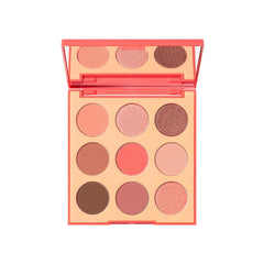 Morphe 9E Pretty In Peach palette cover showing peach-toned shades for everyday looks