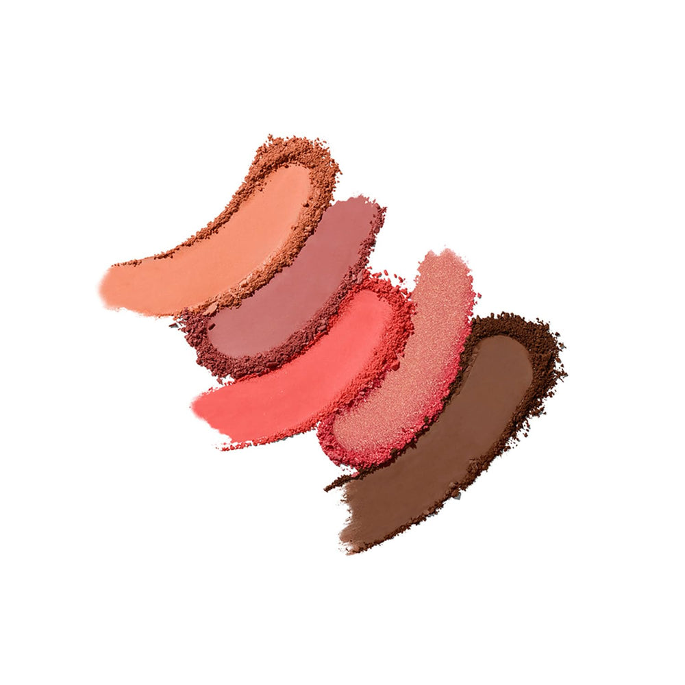 Morphe 9E Pretty In Peach swatches reveal buildable color payoff for soft to bold looks