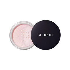 Morphe Bake & Set powder with talc-free formula delivers lightweight oil-control finish.