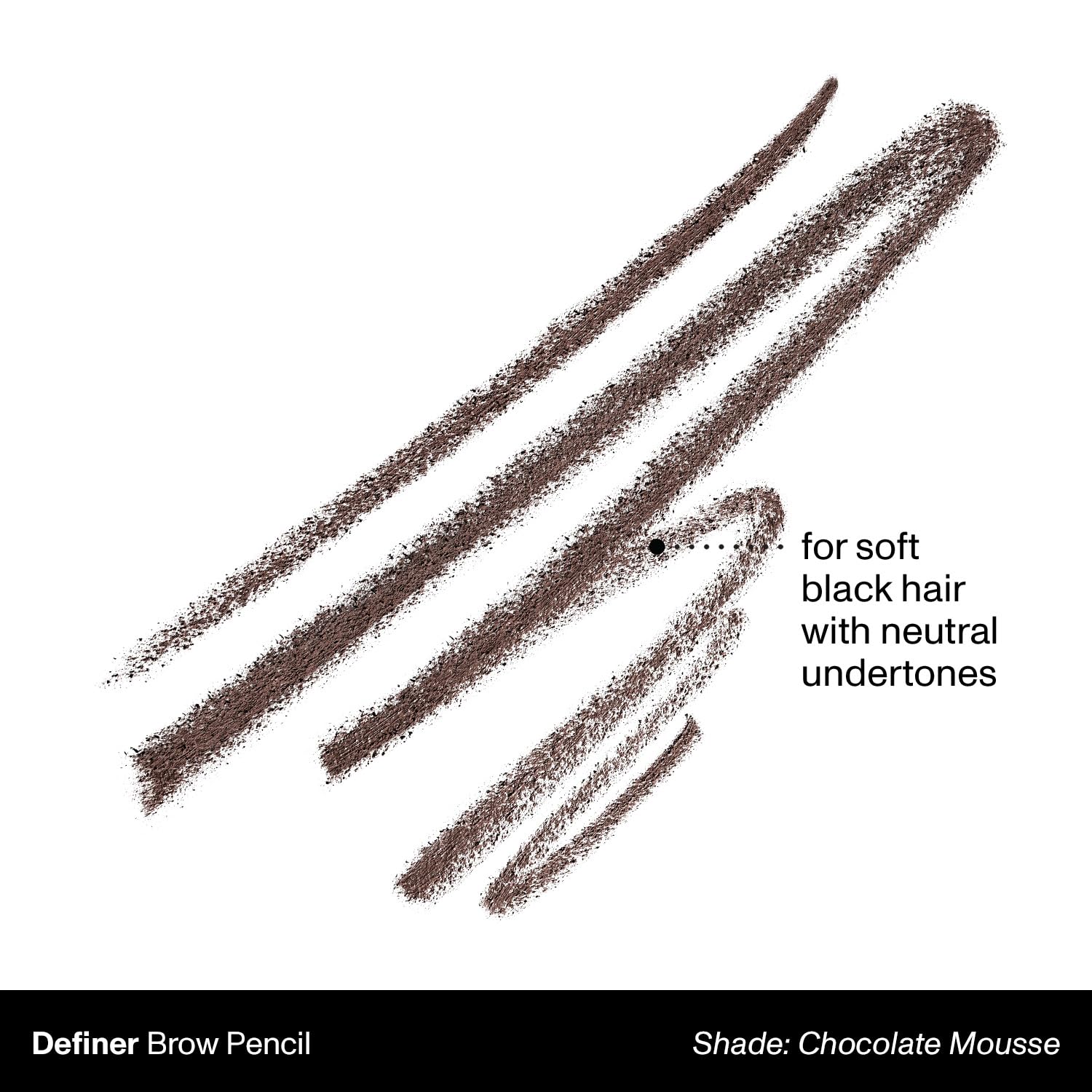 Morphe Definer edge tip creates crisp brow shaping.