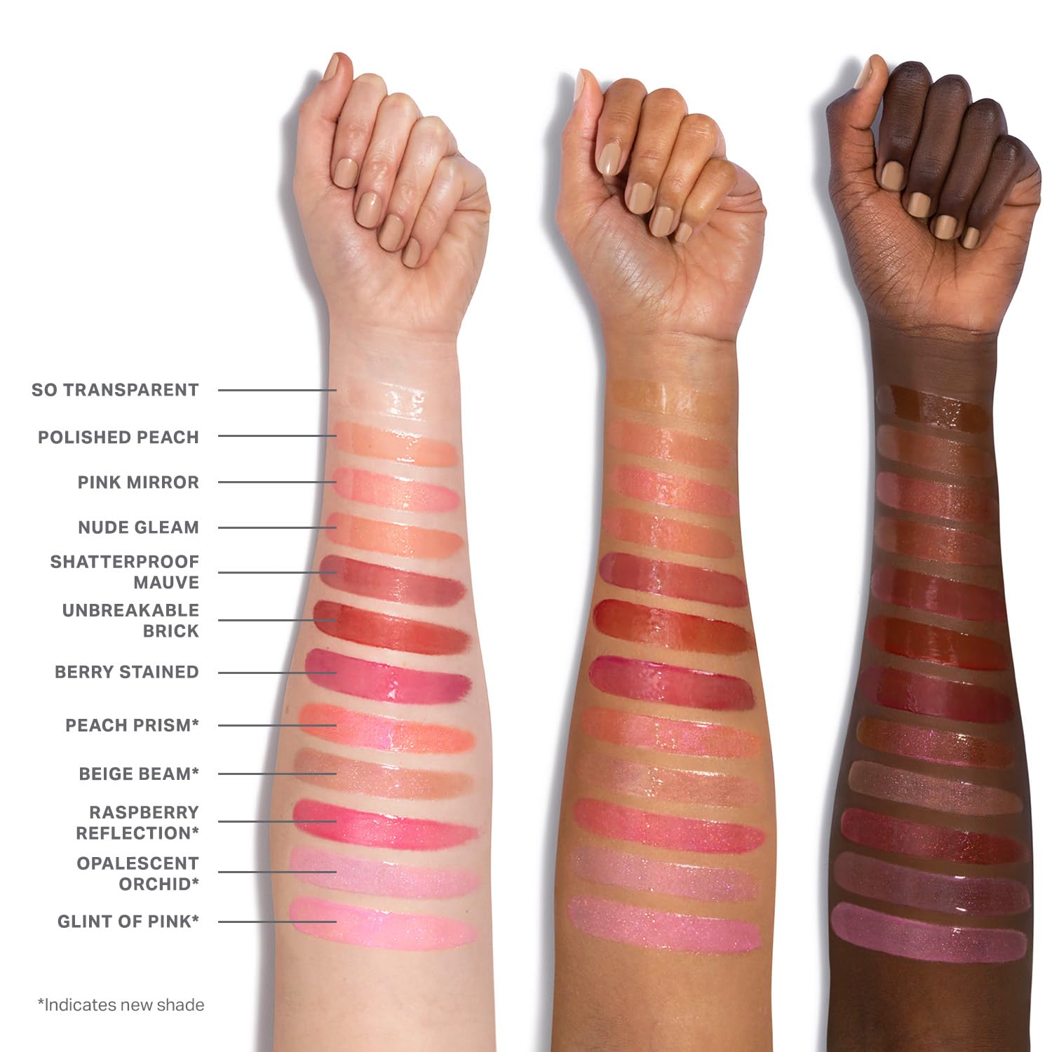 MORPHE Dripglass closeup captures premium glassy glow for any look
