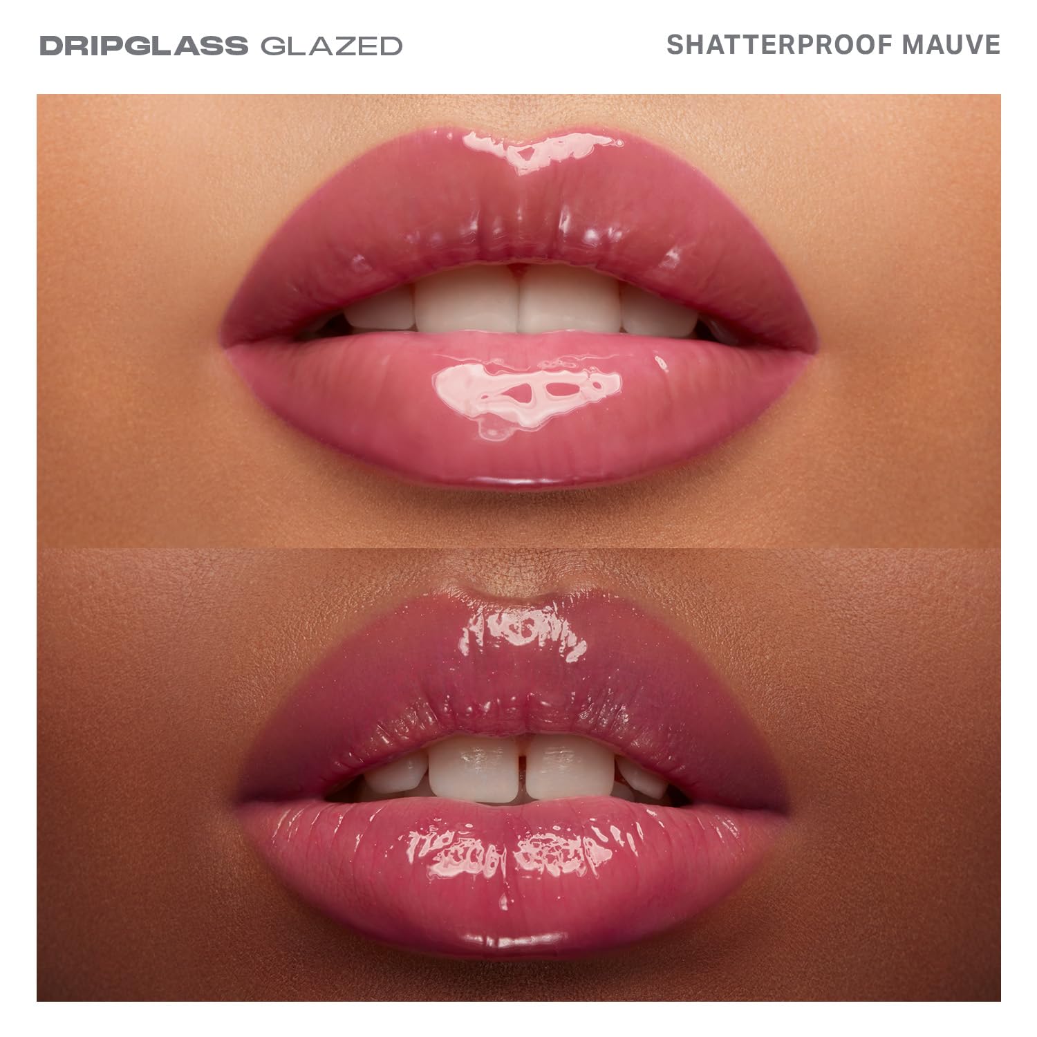 MORPHE Dripglass gloss in hand shows glossy finish and smooth application