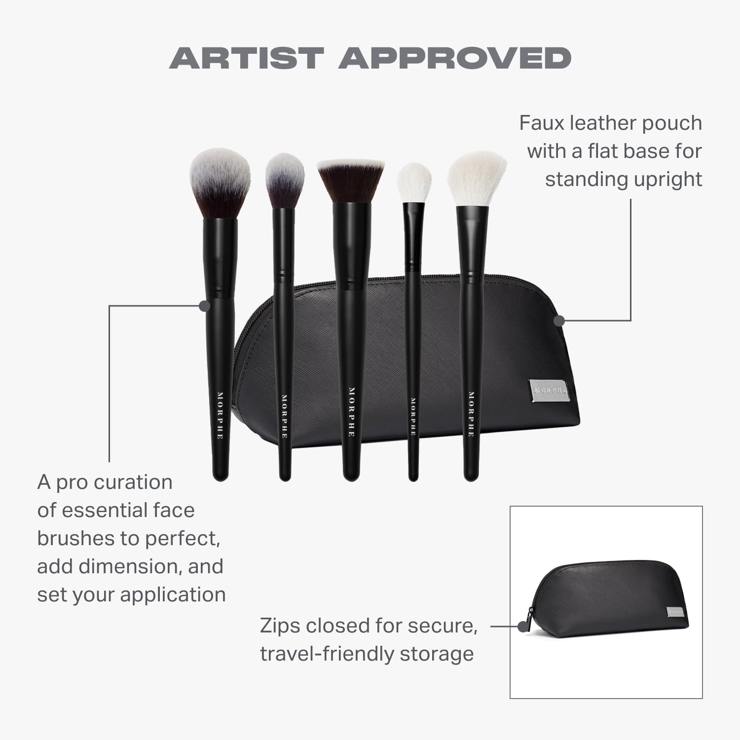 Morphe Face The Beat Precision Powder Brush ensures flawless blend