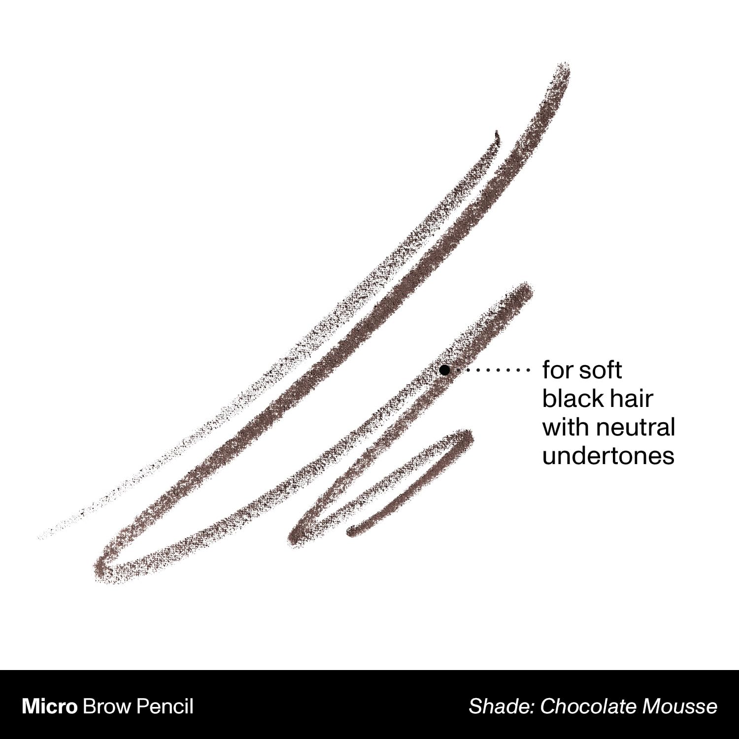 MORPHE Chocolate Mousse, tono marrón profundo para cabello oscuro, acabado natural.