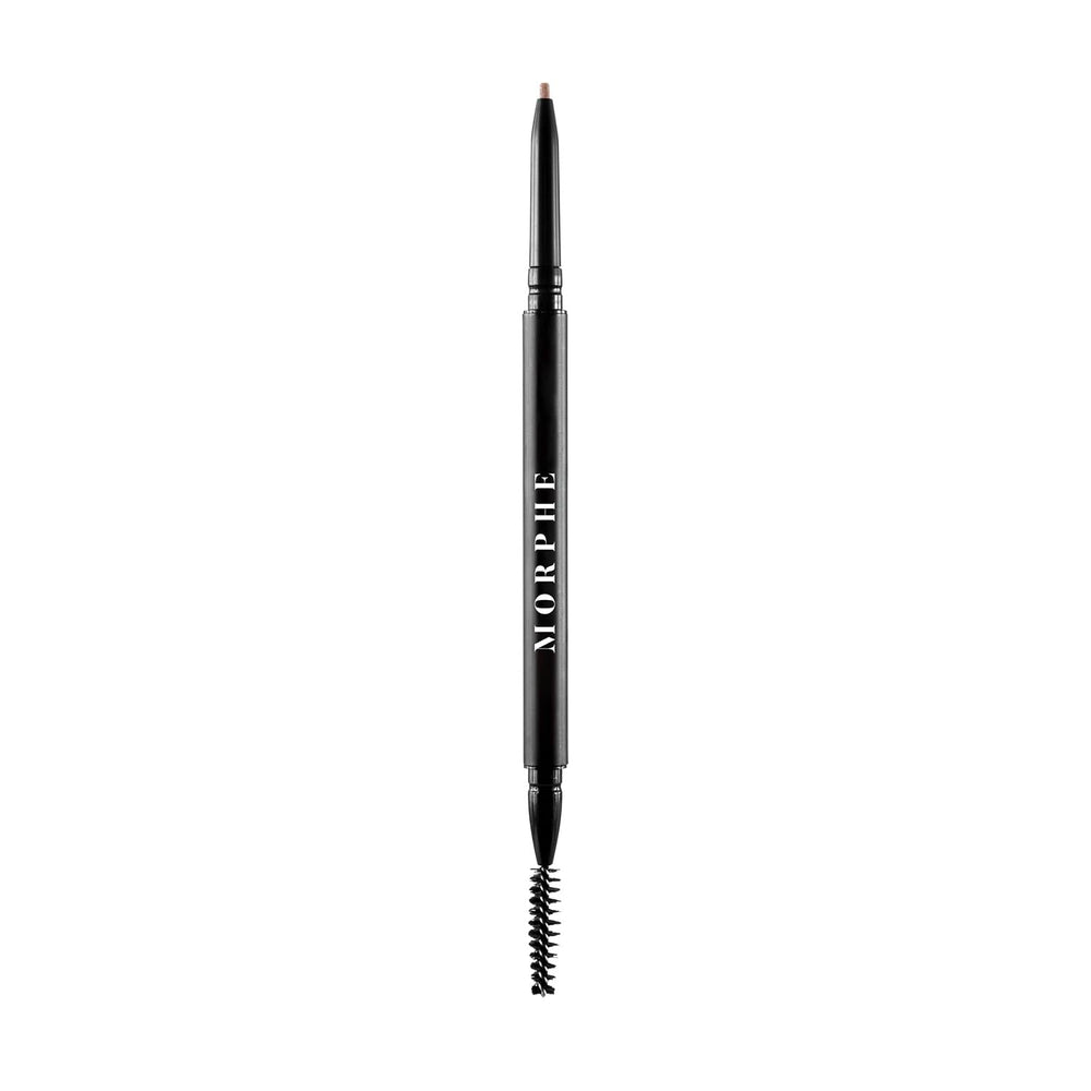 Morphe Micro Dual Eyebrow Pencil Biscotti precision tip for natural hairlike brows