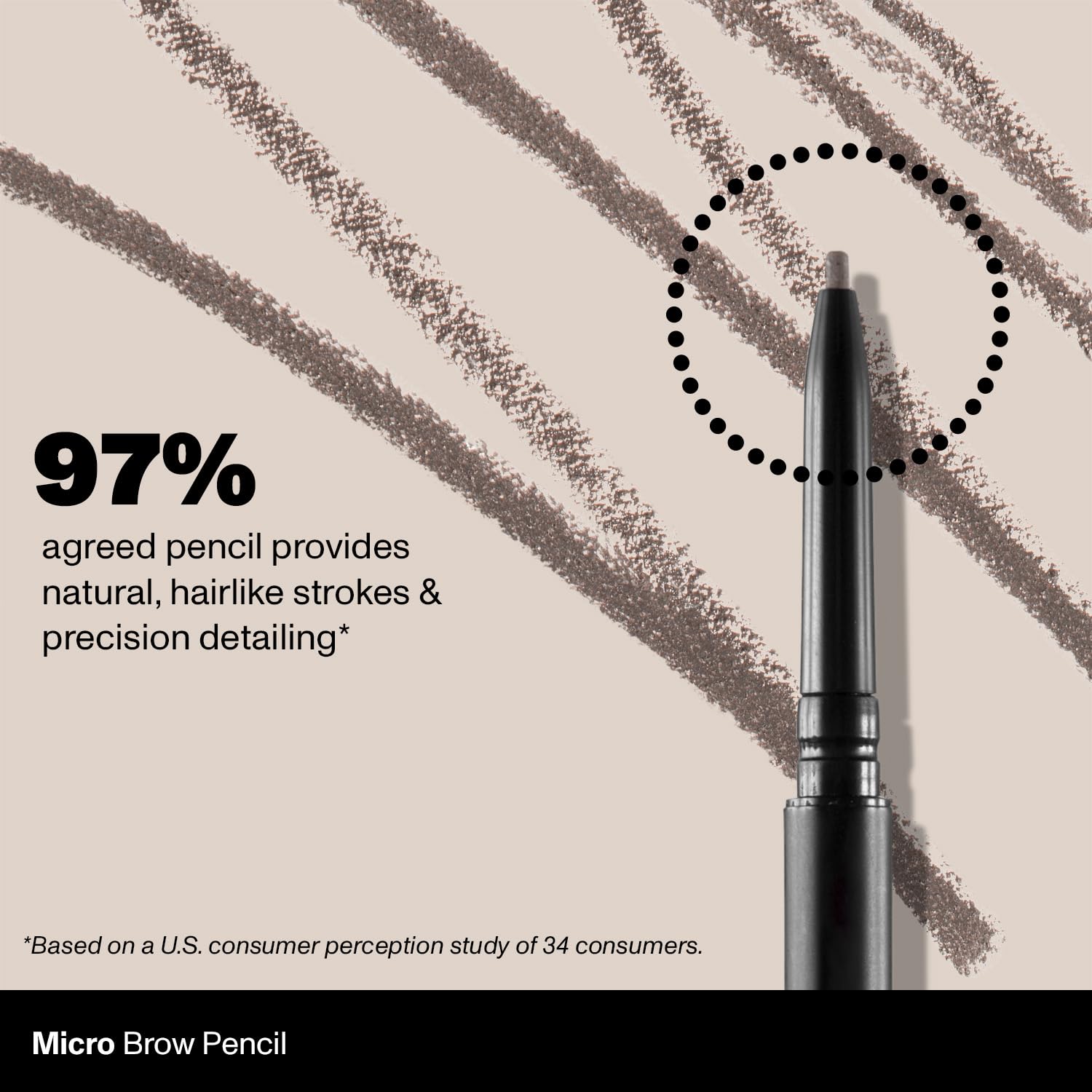 MORPHE Micro Dual Eyebrow Pencil Cold Brew shade complements cool brow tones.