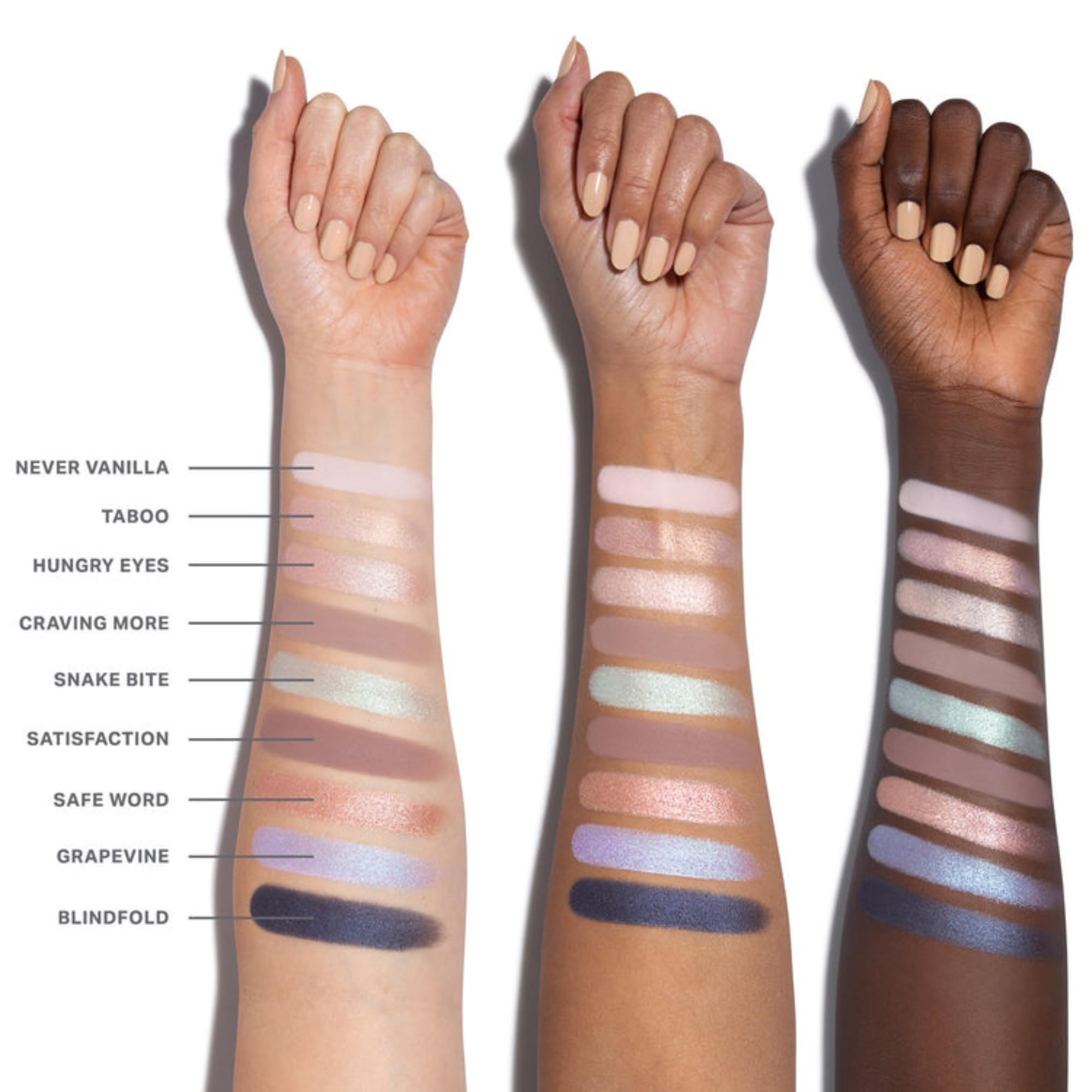MORPHE Pulp Fantasy flatlay emphasizes pro-textures for creative eye looks.
