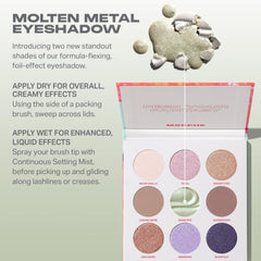 MORPHE Pulp Fantasy brown swatch offers natural depth and definition.