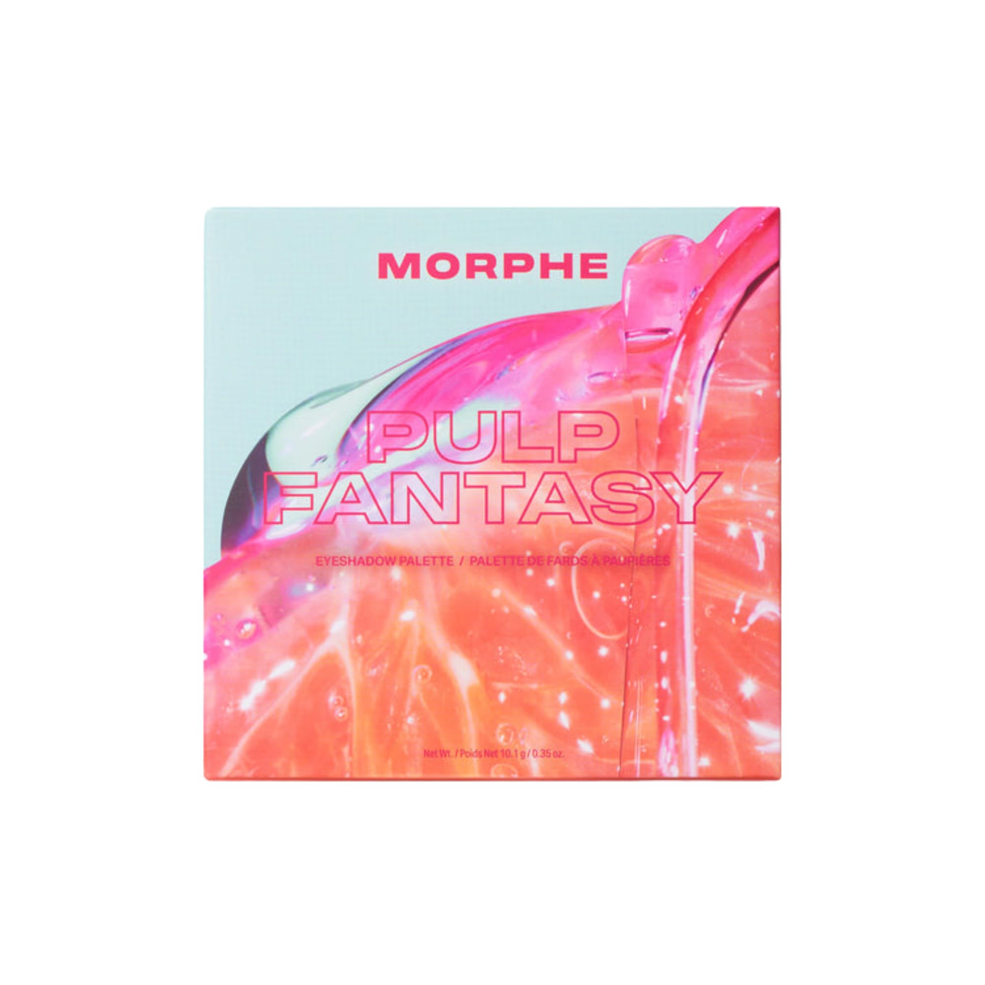 MORPHE Pulp Fantasy violet swatch demonstrates versatile day-to-night color options.
