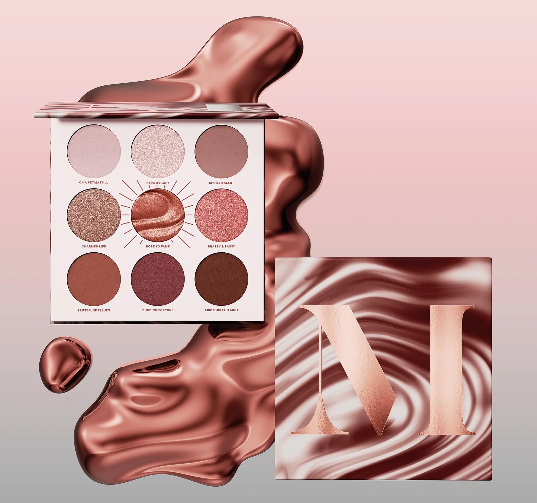 Morphe Rich & Foiled Artistry Palette creative-artist-in-you supports bold experimentation
