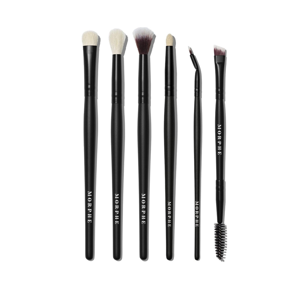 Morphe Rose Away brush-case-display shows portable makeup solution.