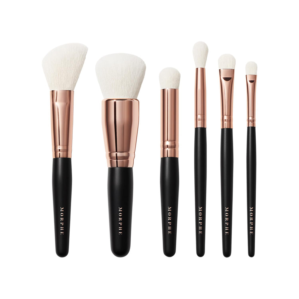 Morphe Rose Away rose-gold details add a premium, chic touch.