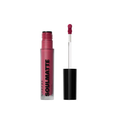 Morphe Soulmatte Bella packaging closeup highlights premium finish and shade promise.
