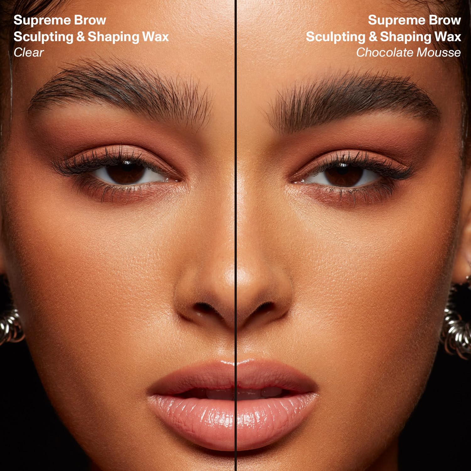 Morphe Supreme Brow Wax pairs well with M620 angled comb for precise grooming