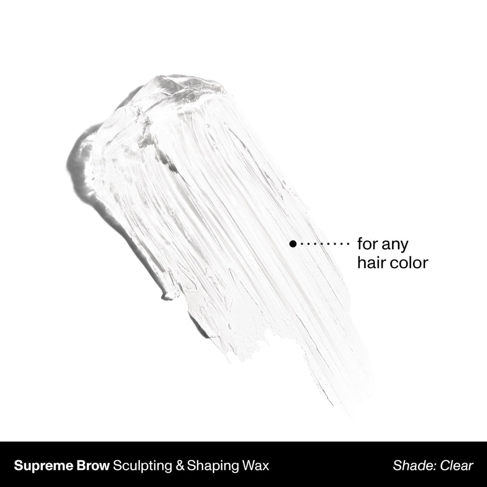 Morphe Supreme Brow Wax water-resistant formula keeps brows in place during daily wear