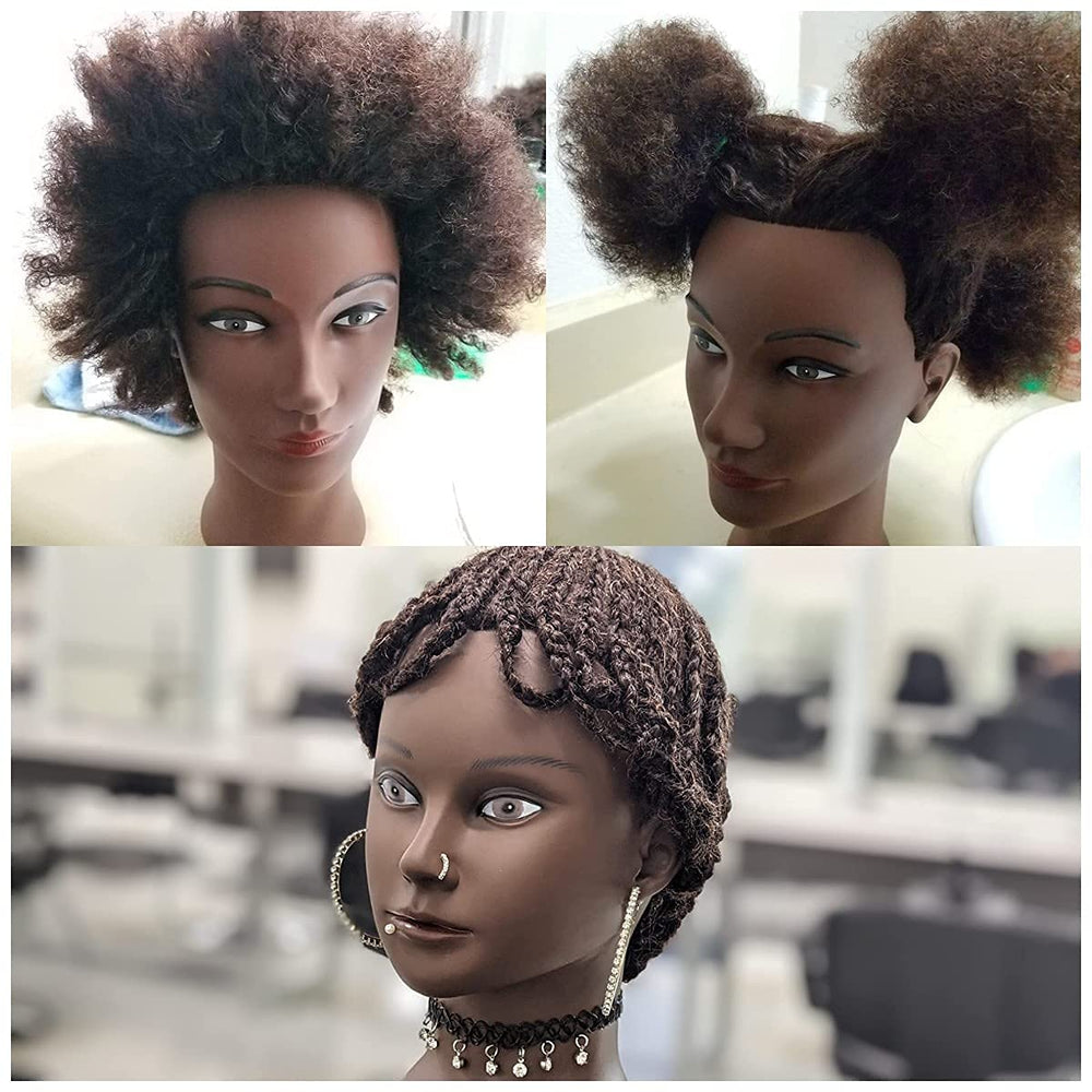 MORRIS beginner-friendly hair-styling practice shot for braiding and cutting