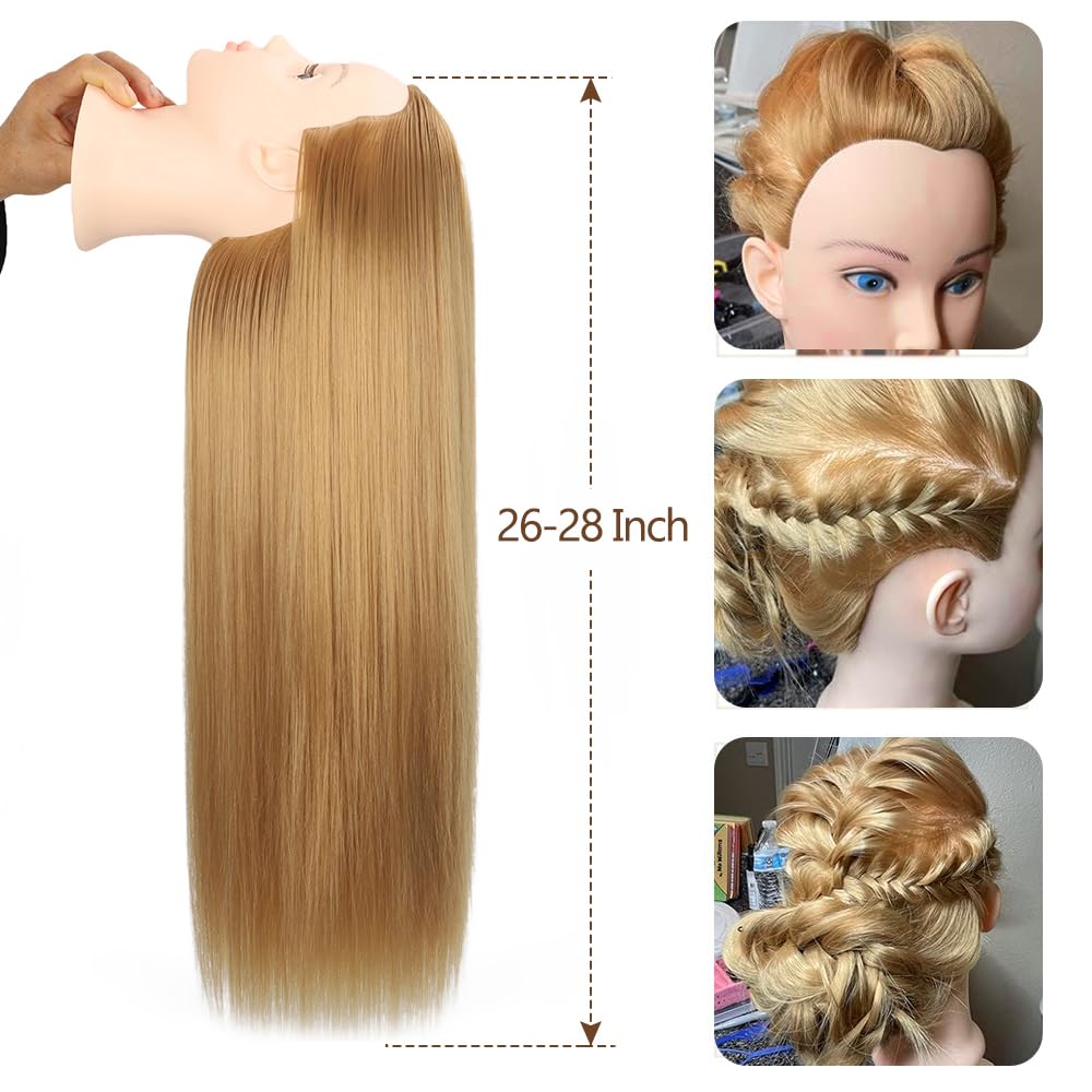 MORRIS mannequin head for updos practice with long hair