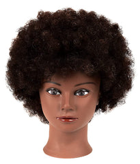 MORRIS training Afro head setup with clamp demonstrates secure base for beginners