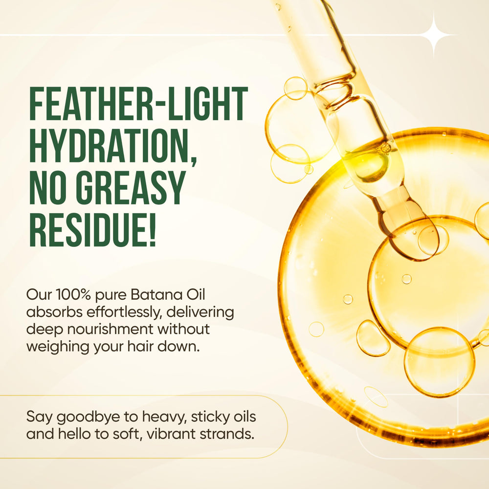 Morstar Batana Oil bottle label highlights cold-pressed and ethically sourced.